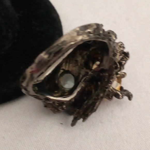 Antique Natural gemstone ring Size 8 🤗 - Picture 7 of 8